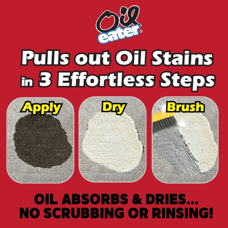 Overnight Stain Remover for Cleaning Oil Stains on Concrete, Driveway, Pavers & Garage Floors,White, AOD3232301 - Image 2